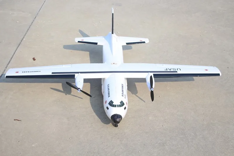 Новое поступление C-160 Cargotrans Твин Геркулес 1120 мм размах крыльев EPOS Warbird транспорт RC самолет комплект для детей Детские игрушки Подарки