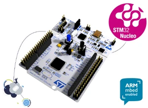 ST официальный NUCLEO-F411RE STM32 Nucleo-64 ARM макет макетная плата с STM32F411RE MCU поддерживает ST morfo подключение - изображение