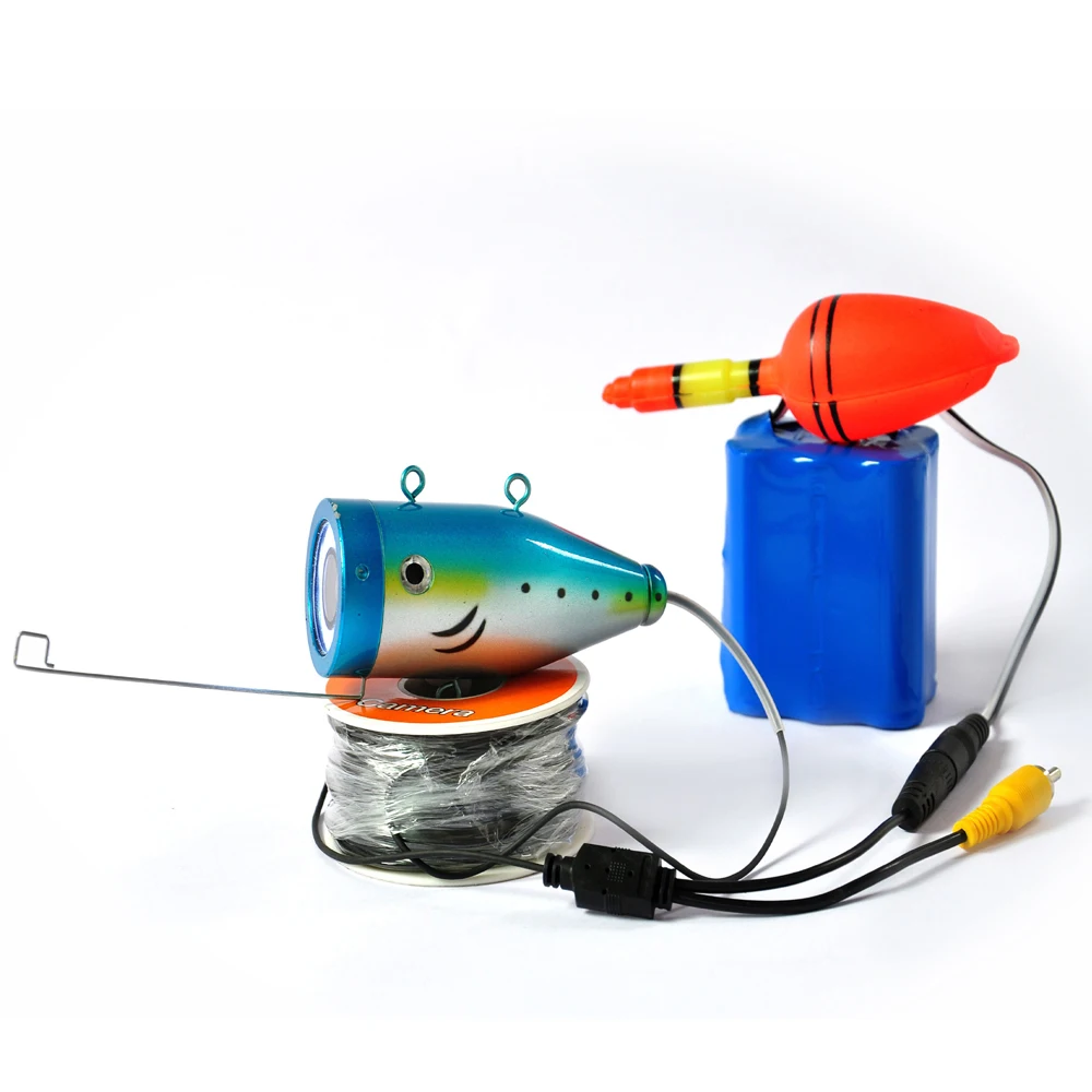  Underwater Fishing Camera Kit with 15meters Depth Cable & 7Inch LCD Monitor & OSD Menu & Portable S