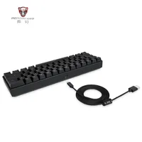 61 MOTOSPEED CK61 מקלדת מכנית ניידת 61 מפתחות RGB תאורה אחורית Custom תאורה עם תיבת ציר מכונת ההפרדה Tablet שולחני (5)