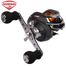 Фирменная Рыболовная катушка 10BB baitcasing Рыболовная катушка 6,3: 1 приманка литье рыболовное колесо с 6 скоростями магнитного тормоза Карп-песка