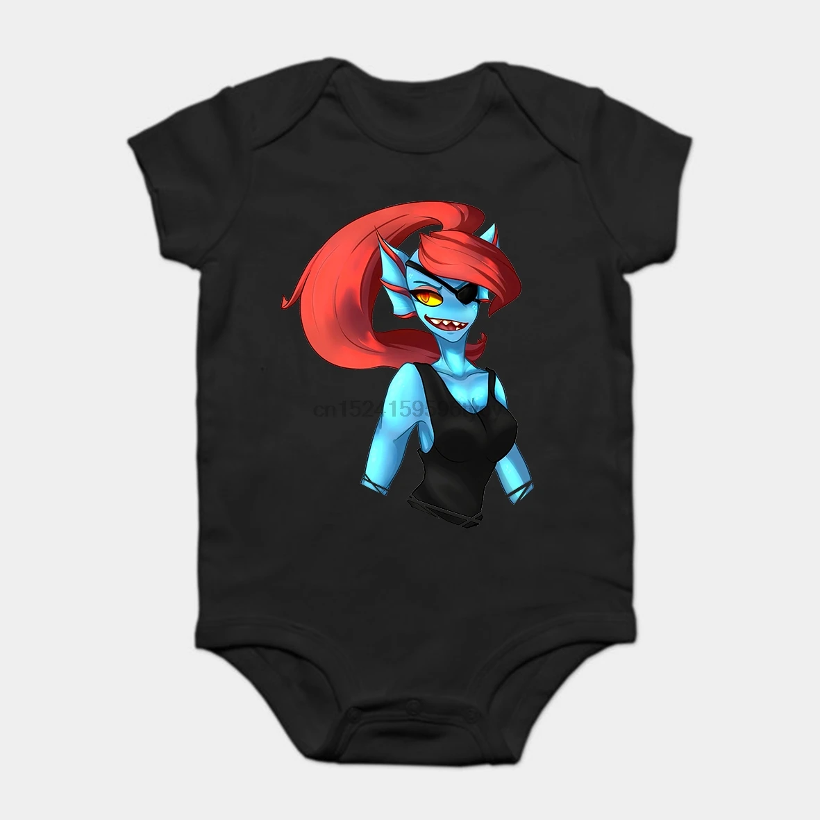 

Baby Onesie Baby Bodysuits kid t shirt Fashion Cool Funny Undertale - Undyne Customized Printed