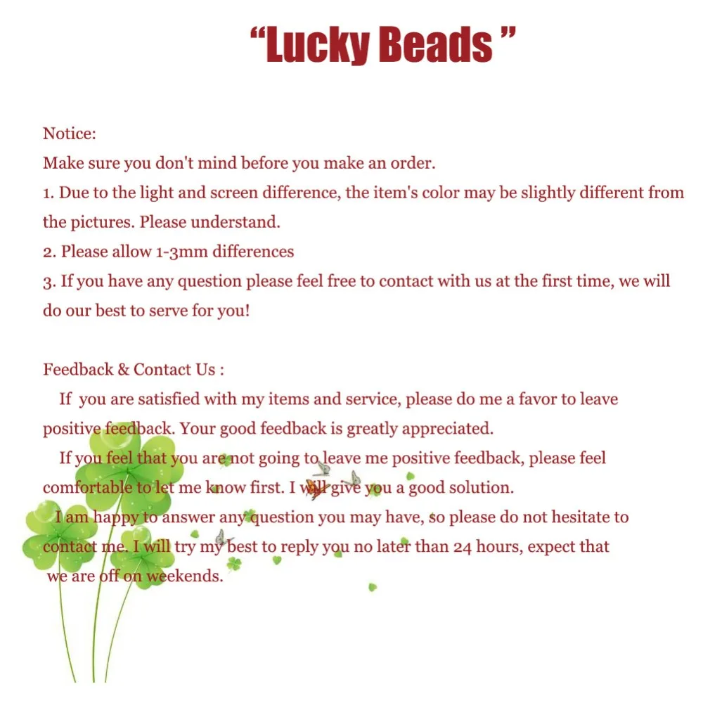 beads lucky