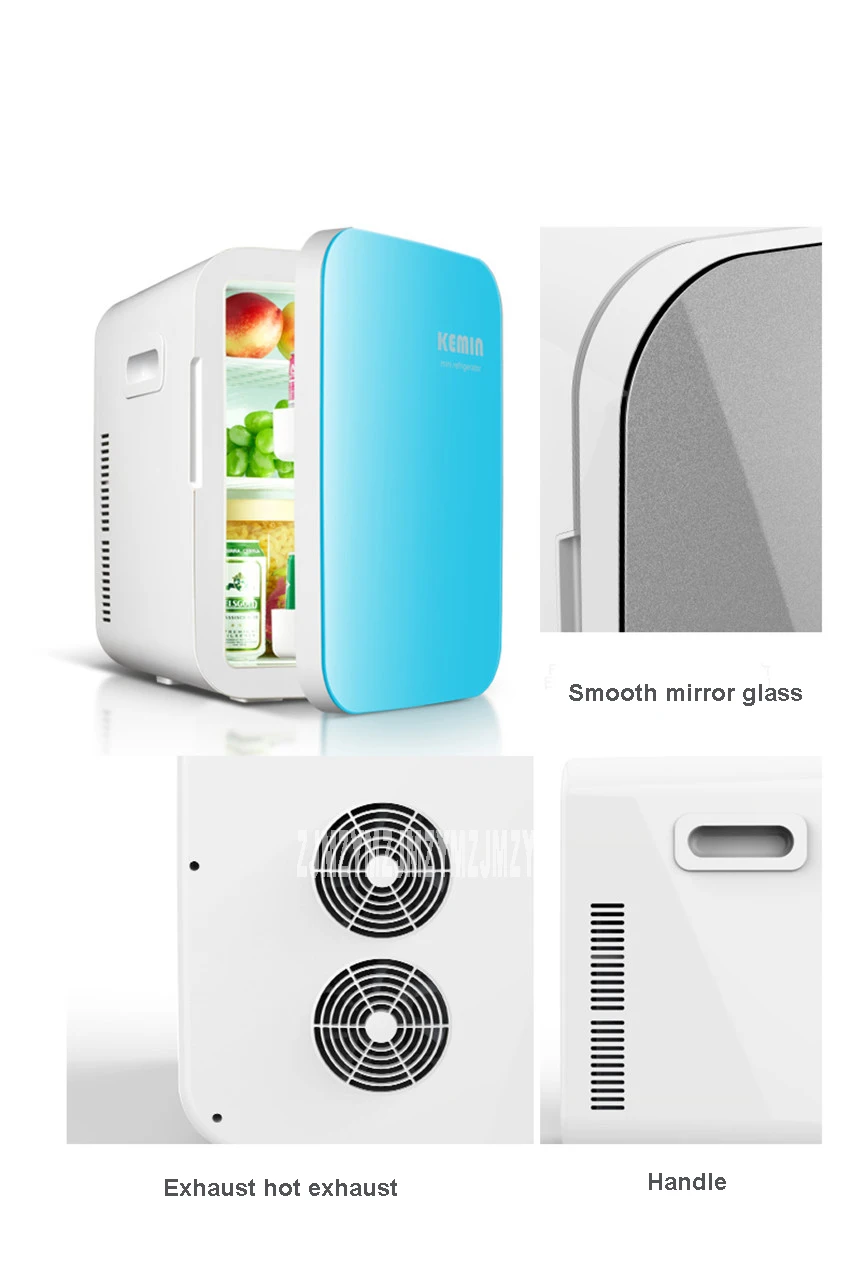 Крутой и тепловой многофункциональный мини-холодильник портативный автомобильный 12 В 20л автомобильный дорожный холодильник качество ABS домашний холодильник морозильная камера теплее