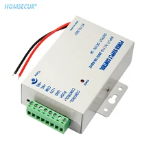 HOMSECUR RU местная источник питания DC 12 В для контроля доступа двери совершенно HOMSECUR RU местная источник питания DC 12 В для контроля доступа двери совершенно
