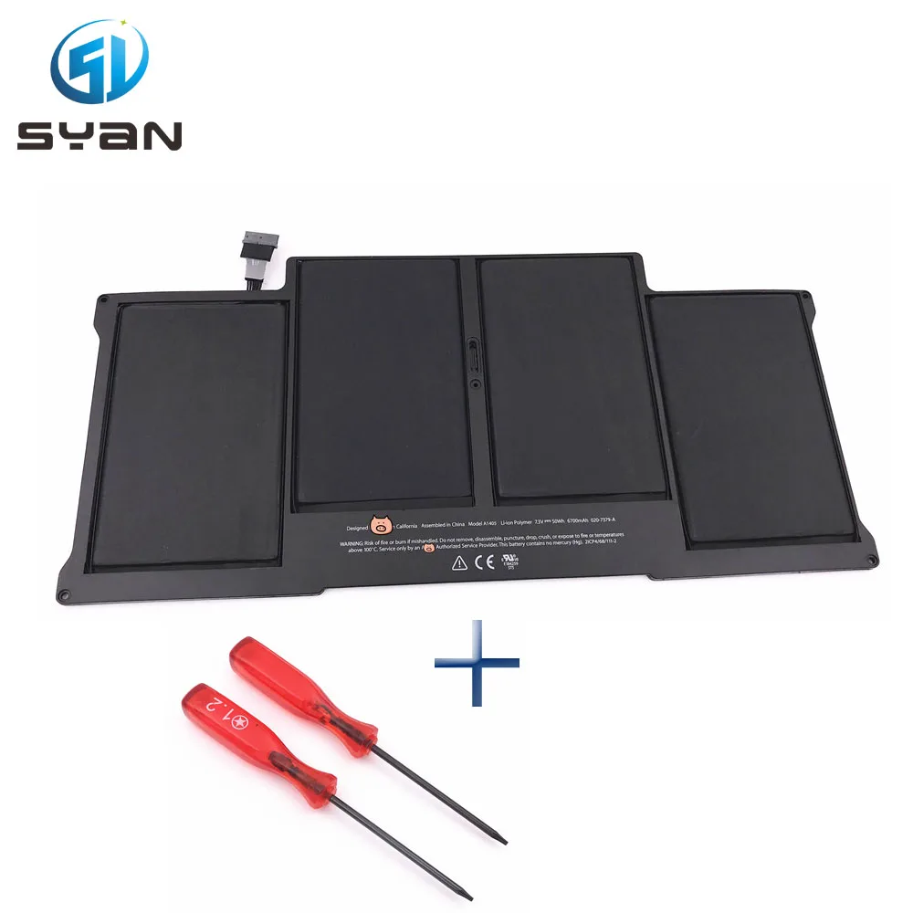 A1405 battery for font b Macbook b font Air 13 3 laptop A1369 A1466 Battery MC504