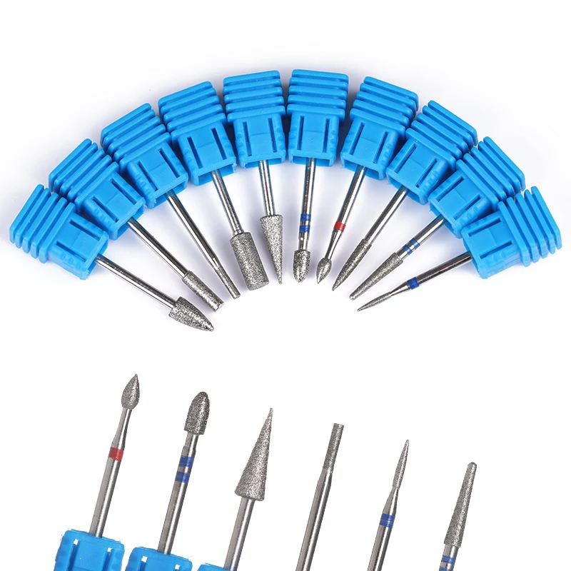 

1Pc Diamond Nail Drill Grinding File Bit for Electric Machine Pedicure Manicure Nail Art Tool Drill Accessories