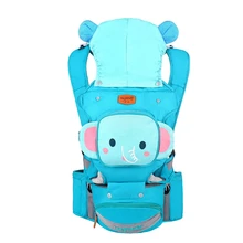 Новые многофункциональные качественные переноски для малышей, спандекс с мини-сумкой, милый детский слинг рюкзак с мультяшным рисунком, бренд, Съемный Детский хипсир