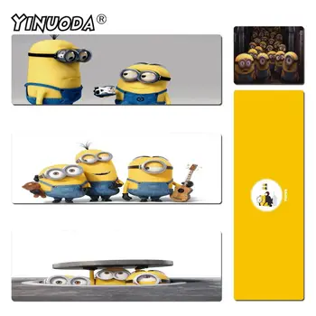 

Yinuoda Little yellow human cute mouse pad gamer play mats Size 30x60cm and 40x90cm Gaming Mousepads