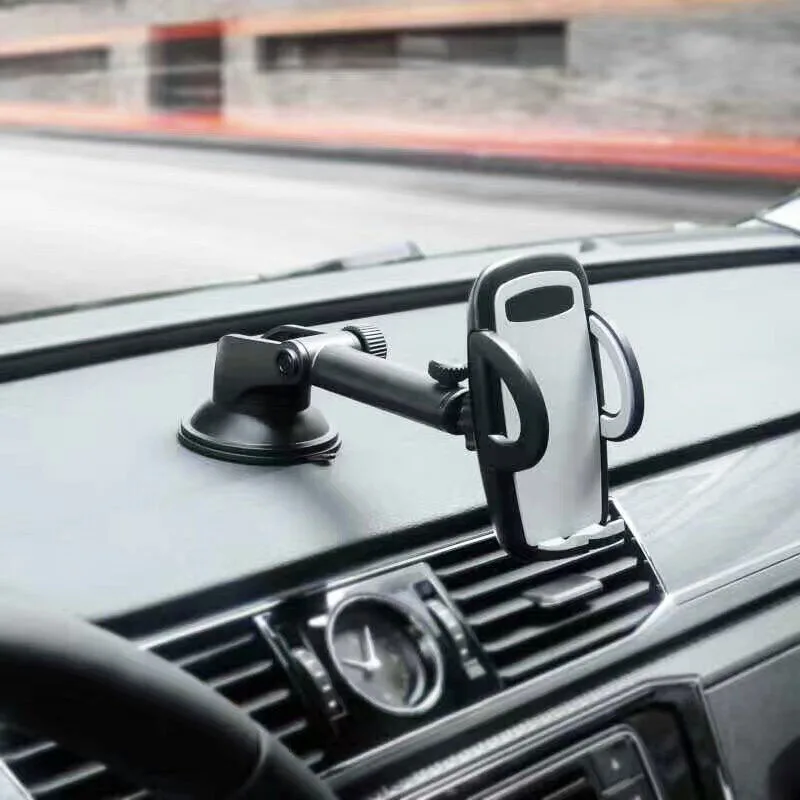 Rotary Suction CD Slot Car Air Vent Clip Mobile Phone Car Holders