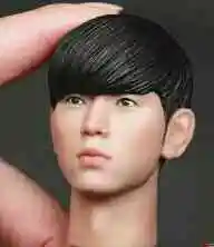 

1/6 Kim Su Hyon's head carved Joon Professor model for 12'' soldier action figure toys