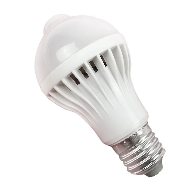 

Led Sound Sensor Bulb Sound And Light Control Bathroom Staircase Corridor Intelligent Light Bulb White