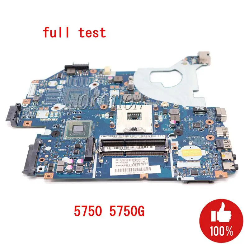 Материнская плата NOKOTION MBR9702003 MBR9702.003 для ноутбука Acer aspire 5750 5750G материнская HM65 DDR3 LA 6901P MBR9702002 плата|laptop
