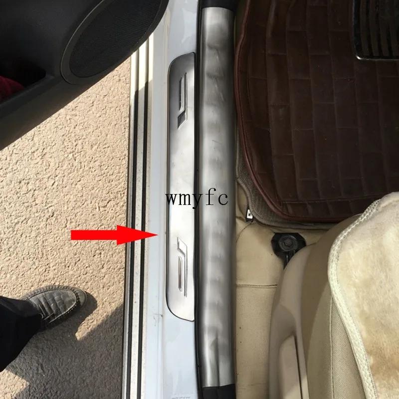 Педали из нержавеющей стали для Toyota RAV4 RAV 4 с порогом подходят автомобилей Rav4