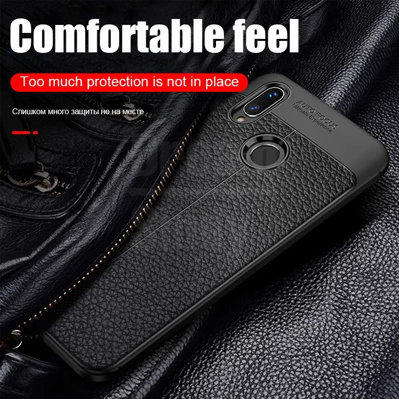 Роскошный кожаный чехол для Xiaomi Redmi 7 ультратонкий Note 6 5 Pro ударопрочный 4X 5A