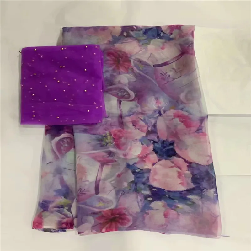 

Hot selling satin silk fabric 5 yards/lot colorfast Nigrian design African wax pattern satin silk fabric for clothing LXE061323