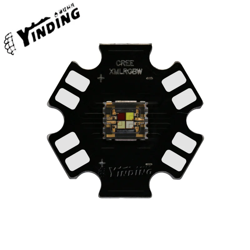 LE RTDUW S2W 고출력 LED 램프 구슬, RGBW 무대 조명, 광원 5060 LED 칩 다이오드 전구, 20mm PCB 포함, 20W, 1 개