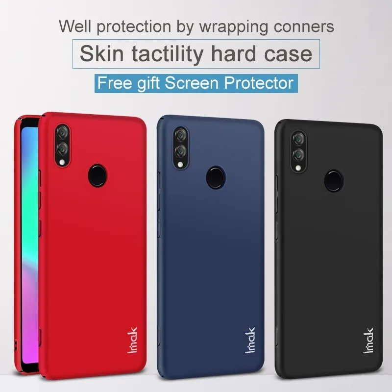 

IMAK Honor Note 10 Case Jazz Slim Skin Tactility Hard PC Back Cover Case For Huawei Honor Note 10 With Screen Protector