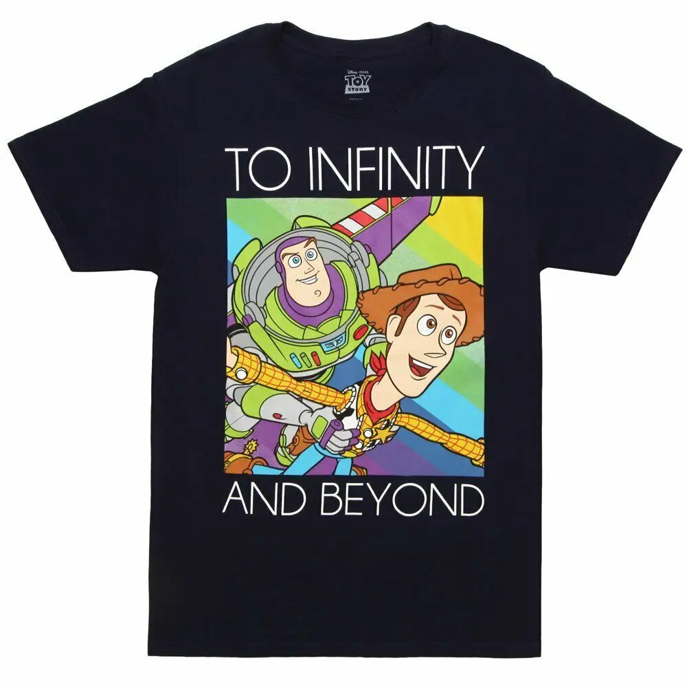 

Authentic TOY STORY Infinity Logo T-Shirt Blue S-3XL NEW Men Women Unisex Fashion tshirt Free Shipping