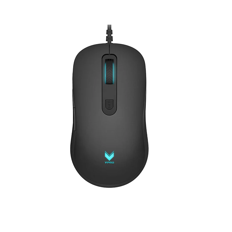 Подлинная Rapoo USB Проводная игровая мышь Эргономичный с умный свет 3000dip Pro Gamer мыши