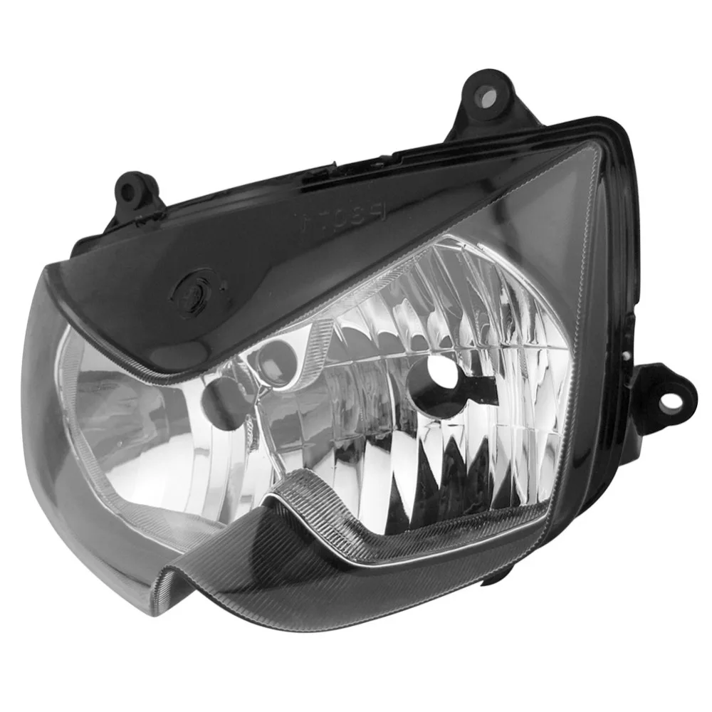 Headlamp For Kawasaki Ninja 250R EX250 2008 2009 2010 2011 2012, Brand New Head light lamp BLACK Color Headlight
