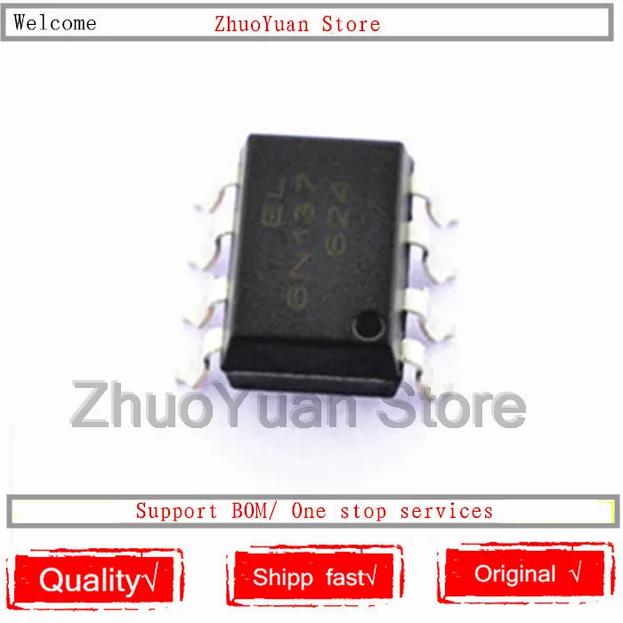 1 шт./лот EL6N137S 6N137 EL6N137 A6N137 EL6N137S-TA SMD8 лапками углублением SOP-8 новая Оригинальная