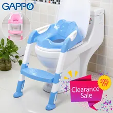GAPPO, защитные рельсы для туалета, детский унитаз, тренер, складное кресло, регулируемая лестница, горшок для малышей, детей