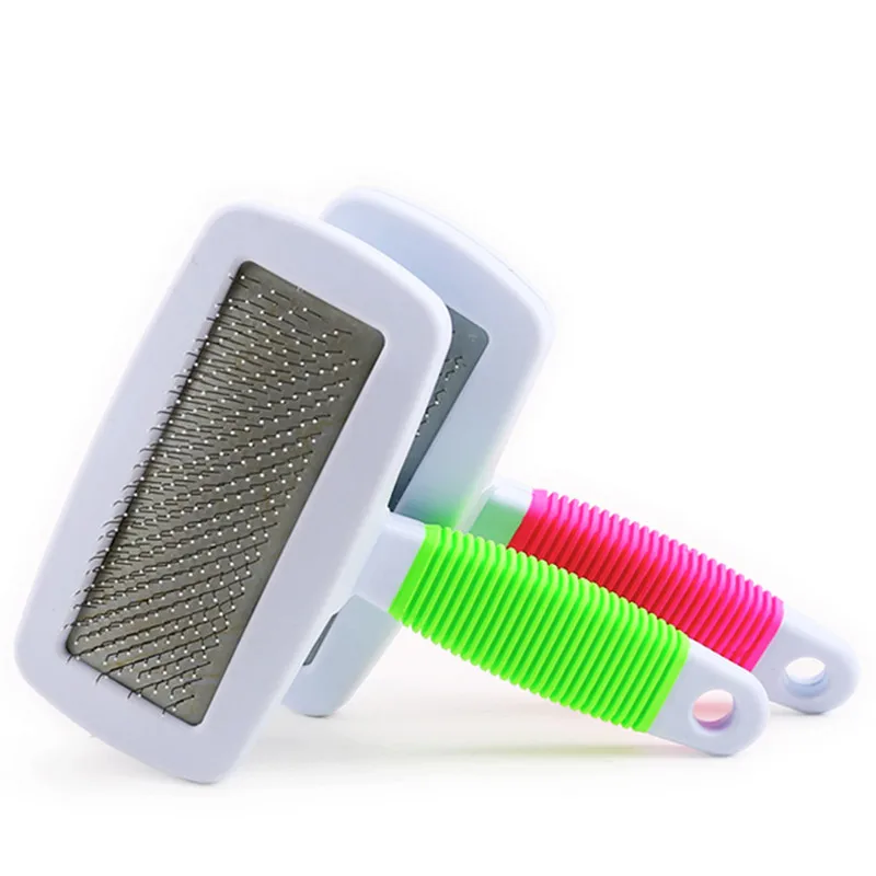 spedizione gratuita bagno pet grooming pettine in acciaio inox gatto cane capelli pettini non male la