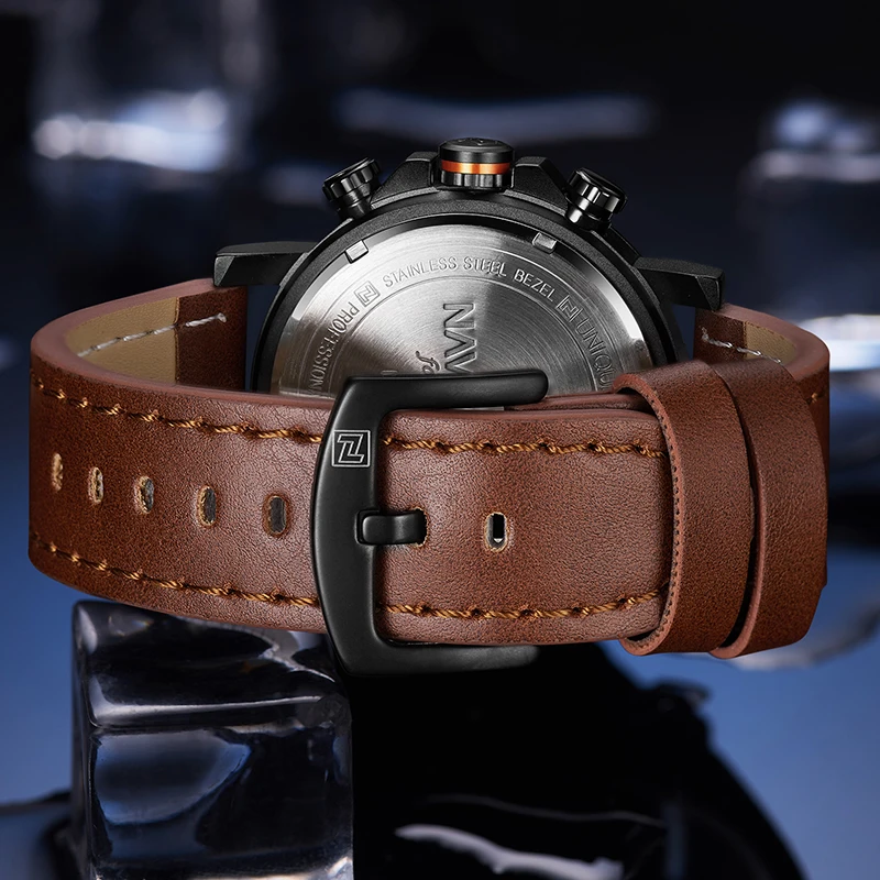 Luxury Brand NAVIFORCE Men Military Quartz Watches Men's LED Date Analog Digital Watch Male Casual