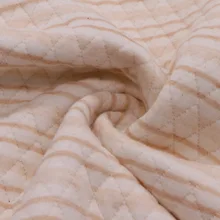 Ромбовидная решетка, цветной хлопок, жаккард, воздушный слой, шелк, хлопок, термобелье, хлопок, трикотаж, воздушная хлопковая ткань