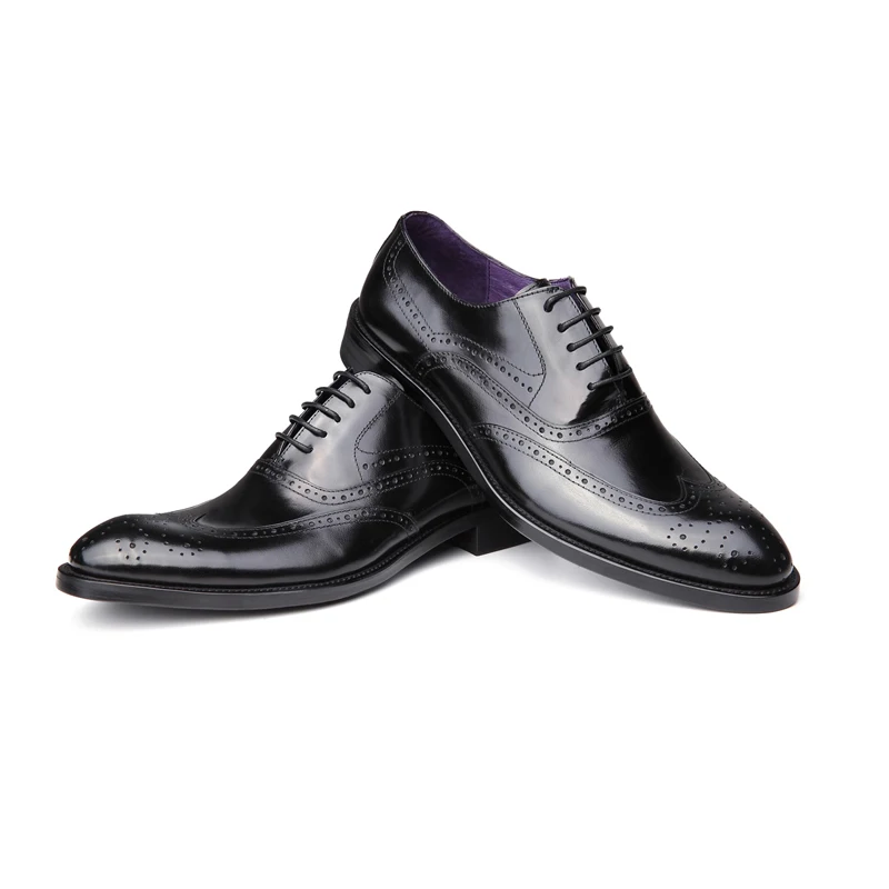 Оксфорды Мужская обувь модельные туфли из натуральной кожи свадебные