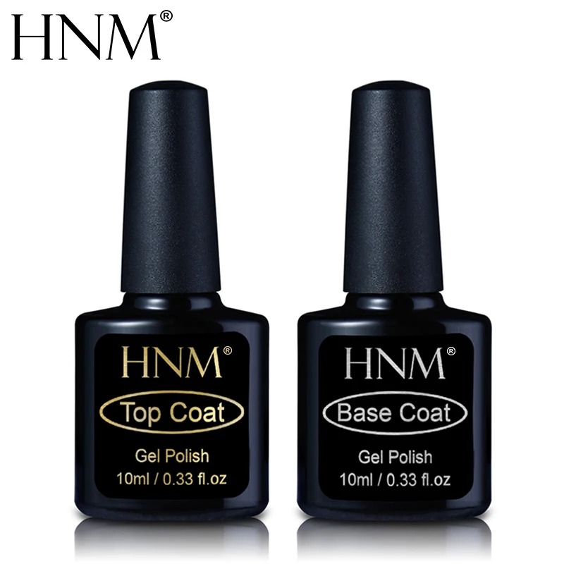 

HNM UV Gel Nail Polish 10ML LED Lamp for Nails Top Coat Primer Varnish Gel Polish Paint Gellak Semi Permanent Stamping Enamel