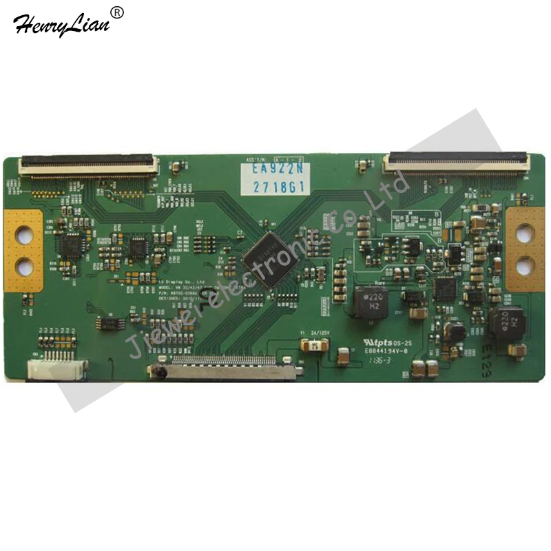 

HENRYLIAN (Jiewei) free shipping 1pcs FOR T-CON board V6 32 42 47 FHD 120Hz 6870C-0358A ver1.0 Logic board