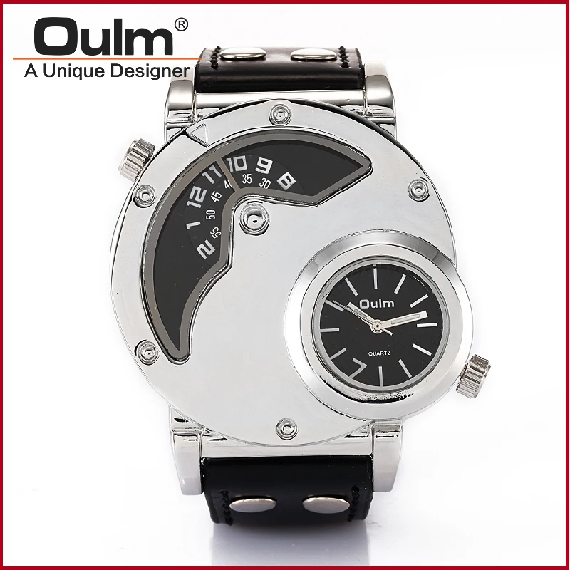 font b Luxury b font Watches Men Brand font b Oulm b font 9591 Japan