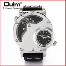 Luxury Watches Men Brand Oulm 9591 Japan Movement Military Army Wristwatches Male Relojes Hombre