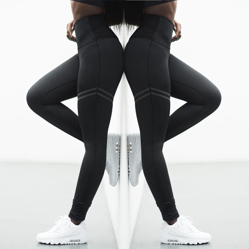 Спортивные брюки женские леггинсы для фитнеса и бега легинсы для тренировок леггинсы тонкие Высокая талия беговые колготки Пуш-ап рабочие брюки для женщин