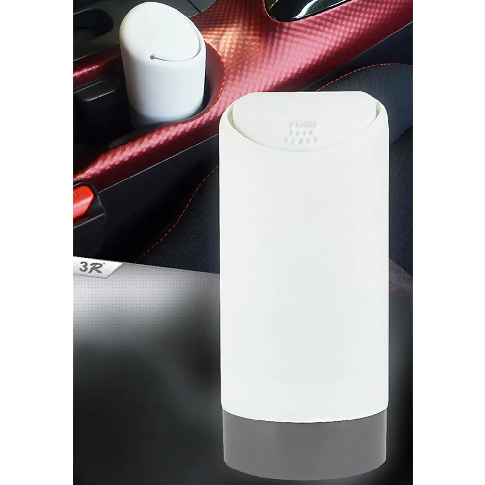 Multi-functional Dustbin 16*6.5cm Environmental Soft Trash Bin Garbage Pocket Car Organizer Mini Storage Interior Accessory Box