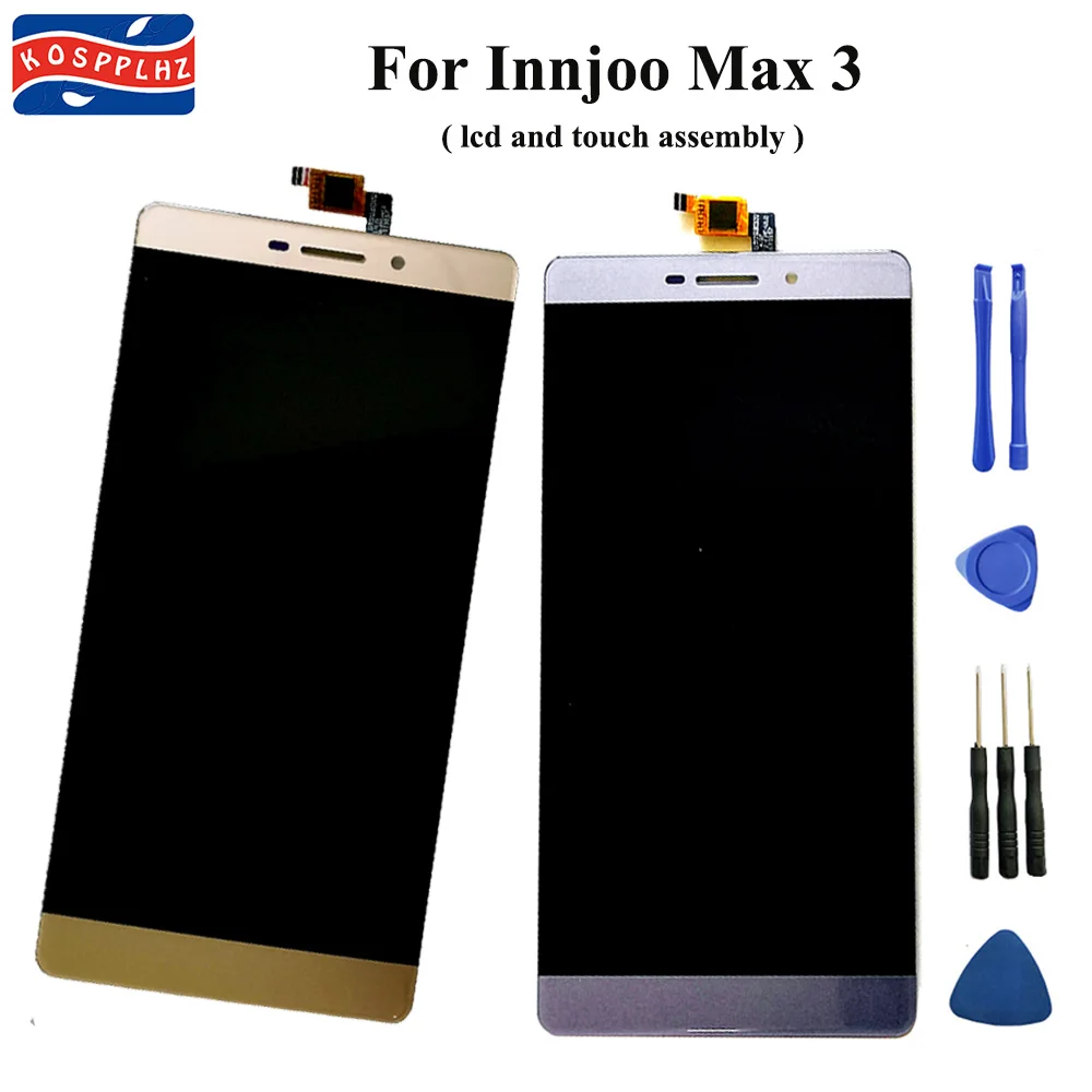 

HOSPPLHZ For Innjoo max 3 LCD Display+Touch Screen Good Screen Digitizer Assembly Replacement For INNJOO Mobile phone+tools