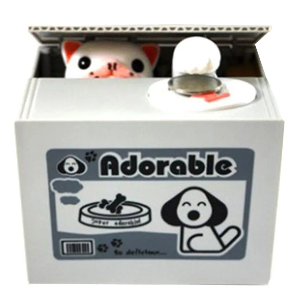 Stealing Steal Coins Dog Gift Coins Money Bankin Money Boxes from Home