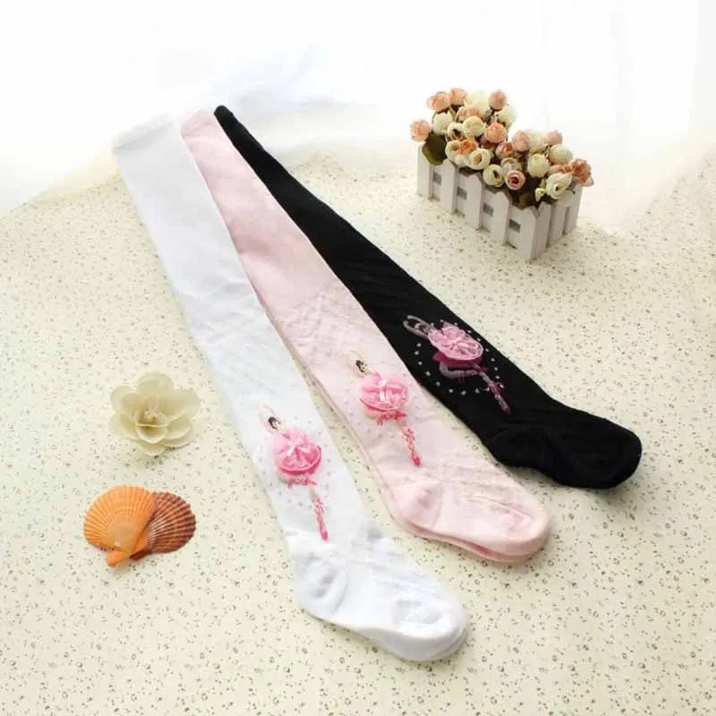 Kids Pants New Ballet Girl Printing Flower Girls Leggings Toddler