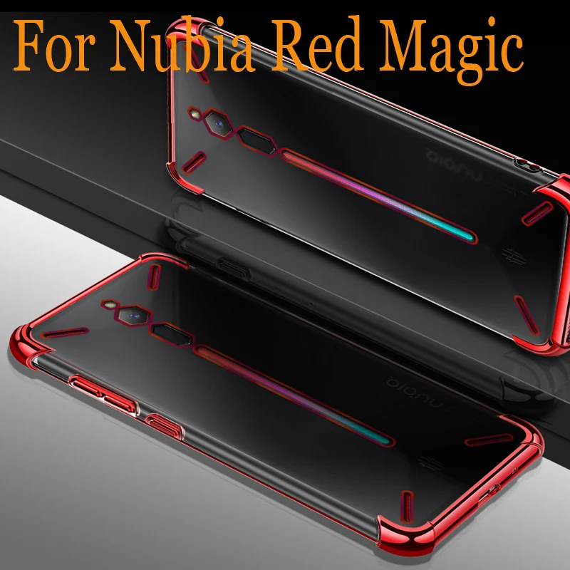 

For Nubia Red Magic Cover Transparen Air Cushion Shockproof Soft Case For Nubia Red Magi Ultra Slim Clear Protective Phone Cases