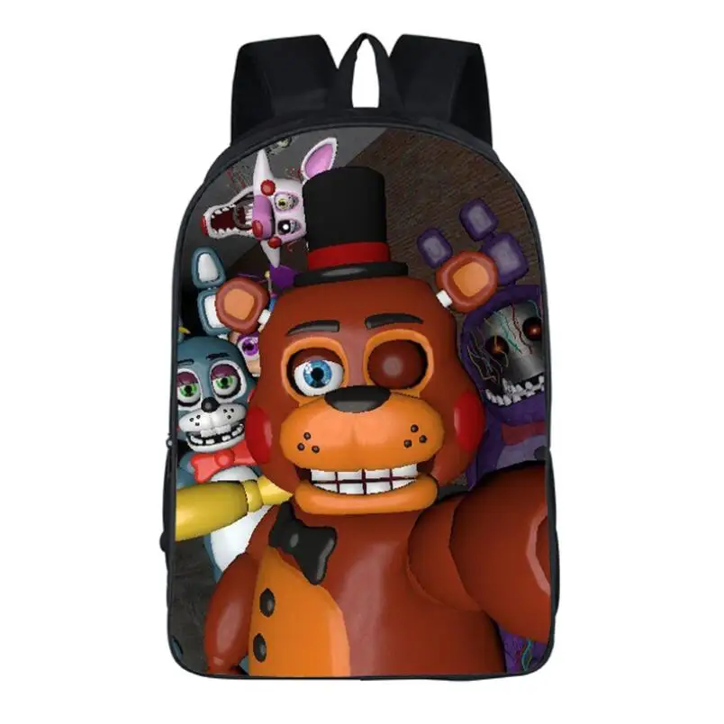 Five Nights At Freddys рюкзак для подростков Бонни Fazbear Foxy Фредди Чика рюкзак мальчики девочки школьные сумки рюкзаки для детей сумки
