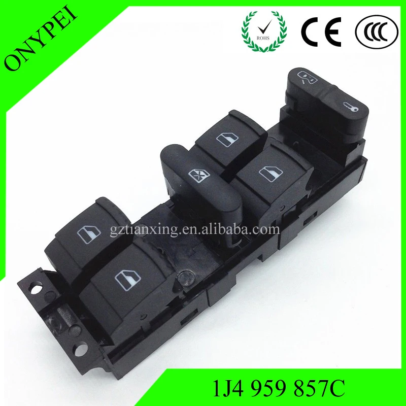 Power Window Control Switch 1j4959857c For Skoda Fabia Octavia Superb