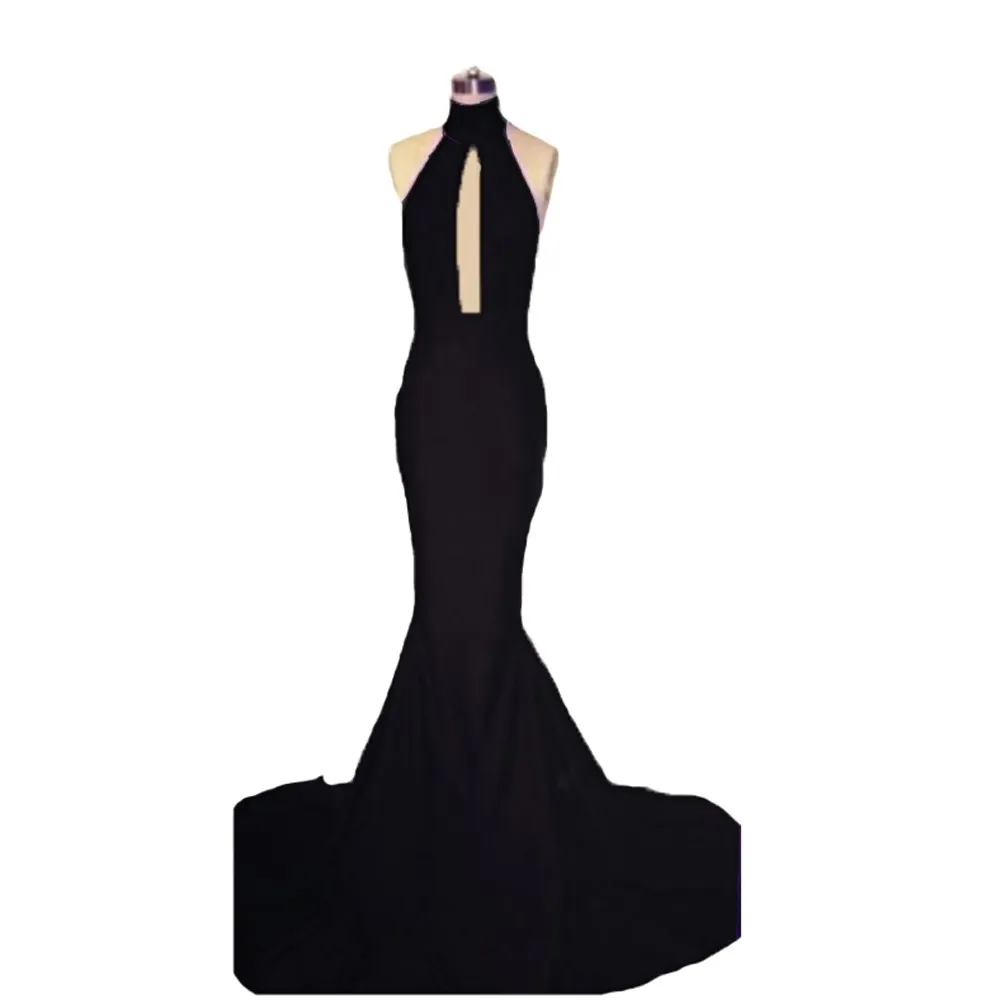 Promotion-2016-Long-Prom-Dress-Maid-of-Honer-wedding-Guest-dress-mermaid-Halter-Off-shoulder-Backless 1 