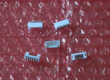 

250pcs 6 pins L-shaped 90 degree right white male PH2.0 socket Supplies connector terminals pitch 2.0mm six Pin Adapter Plug