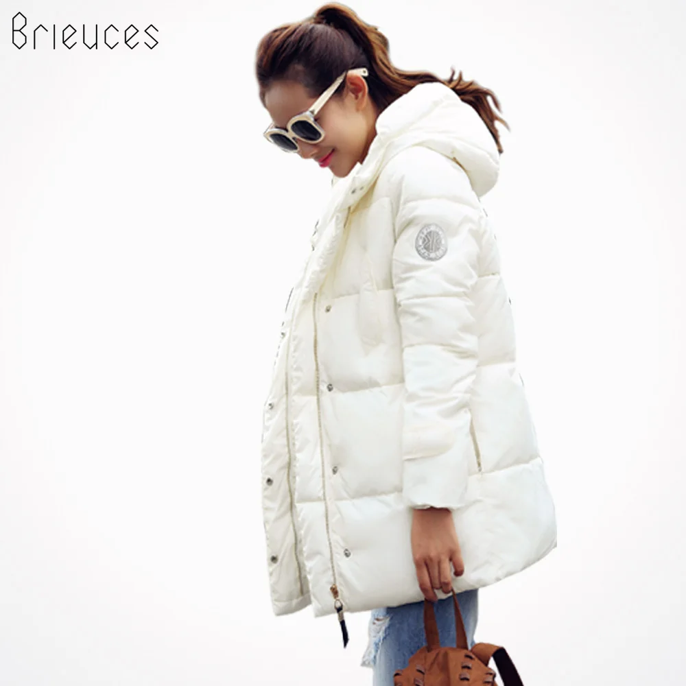 Brieuces 2019 wadded jacket female new winter jacket women down cotton jacket slim parkas ladies winter coat plus size S-XXXL