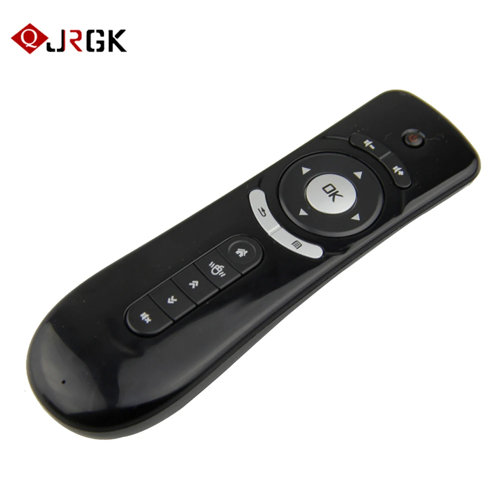 JRGK Fly Air Mouse T2 2 4G Беспроводная клавиатура Android tv пульт дистанционного управления 3D
