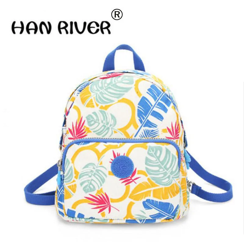 

HANRIVER New Mini Backpack Casual Bolsa Feminina 2017 Fashion trend Small Backpack Women Shoulder Bag Nylon Waterproof Backpacks