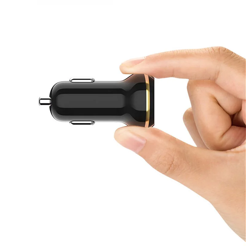 Двойной USB 3.1A автомобильное зарядное устройство Быстрая Зарядка адаптер для iPhone