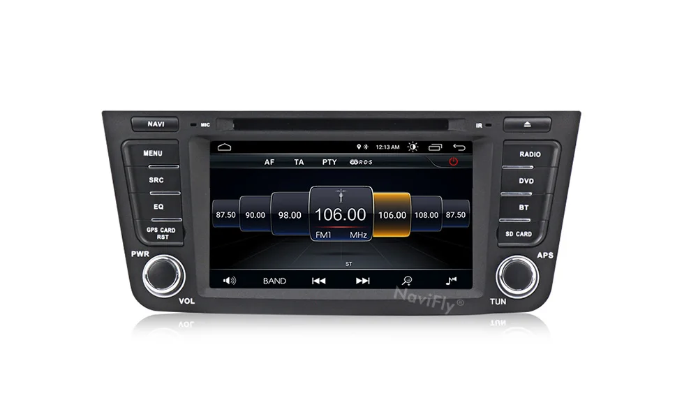 Cheap NaviFly Quad-core Android 8.1 system car radio audio player for Geely Emgrand GX7 EX7 X7 car gps with dvd plarer FM navi WIFI 11